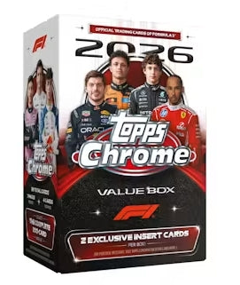 2026 Topps Chrome Formula 1 Blaster Box (PRE-ORDER)