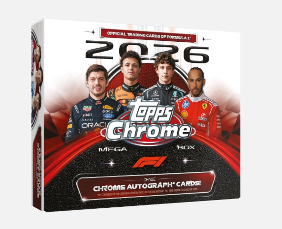 2026 Topps Chrome Formula 1 Mega Box (PRE-ORDER)