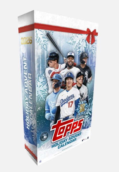 2026 Topps Holiday Baseball Advent Calendar Box (PRE-ORDER)