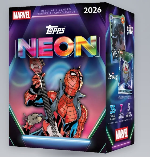 2026 Topps Neon Marvel Blaster Box (PRE-ORDER)