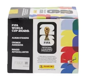 2026 Panini FIFA World Cup Soccer 50-Pack Sticker Box (SALE)