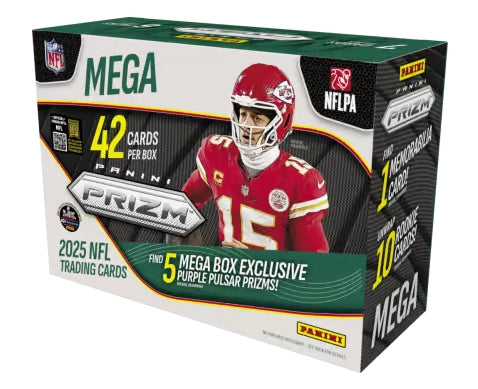2025 Panini Prizm Football Hobby Mega Box