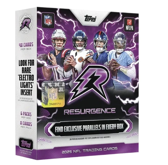 2025 Topps Resurgence Football Mega Box