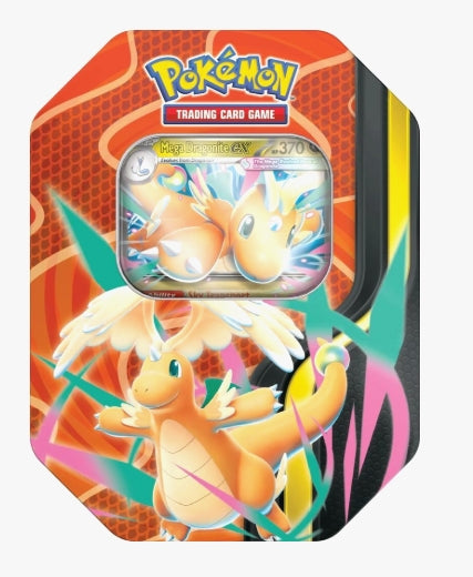 pokemon booster tin box TCG Scarlet & Violet 151 Mini 5-Pack : Toys & Games Mega EvolutionAscended Heroes expansion Pokemon Mega Moonlit Tin