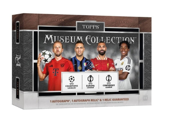 2025/26 Topps UEFA Club Competitions Museum Collection Soccer Hobby Box