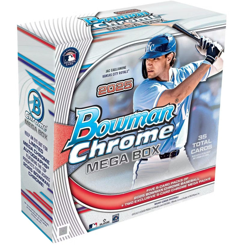 2025 Bowman Chrome Baseball Mega Box