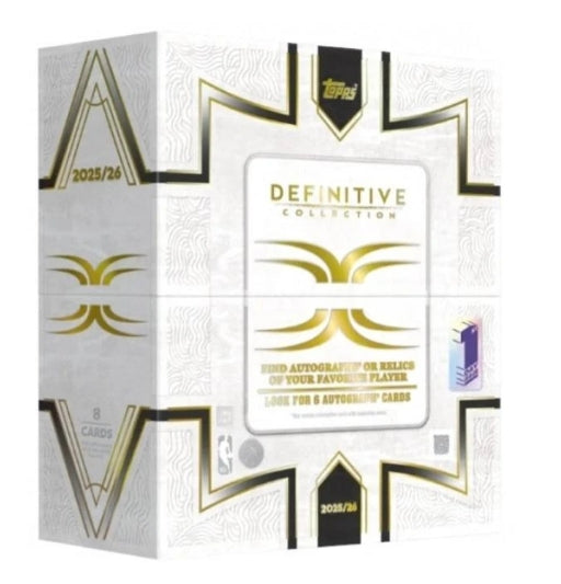 2025/26 Topps Definitive Basketball Hobby Box (PRE-ORDER)