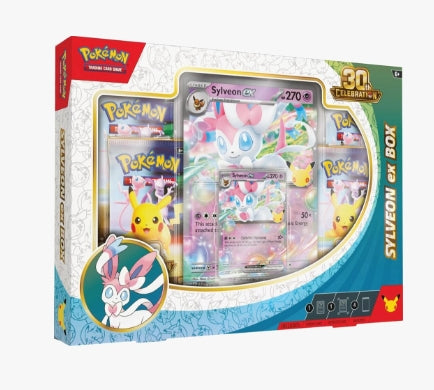 Pokemon TCG: 30th Celebration Sylveon EX Box