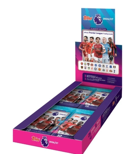 2026/27 Topps EPL Soccer Hobby Jumbo Box (PRE-ORDER)