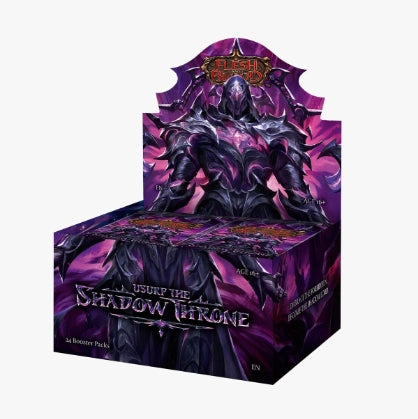 Flesh and Blood TCG: Usurp the Shadow Throne Booster Box (PRE-ORDER)