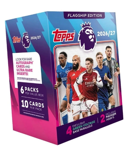 2026/27 Topps EPL Soccer Blaster Box (PRE-ORDER)