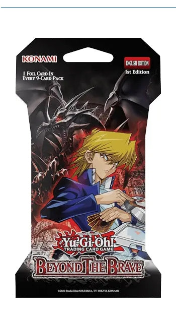 Yu-Gi-Oh!: Beyond The Brave Sleeved Booster Pack (1st Edition)