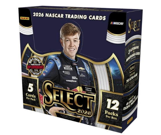 2026 Panini Select NASCAR Racing Hobby Box (PRE-ORDER)