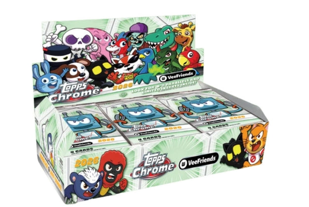 2026 Topps VeeFriends Chrome Hobby Box