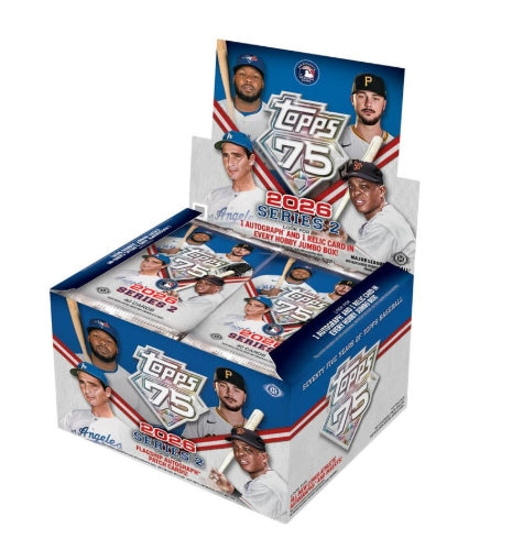 2026 Topps Series 2 Baseball Hobby Jumbo Box (SALE)