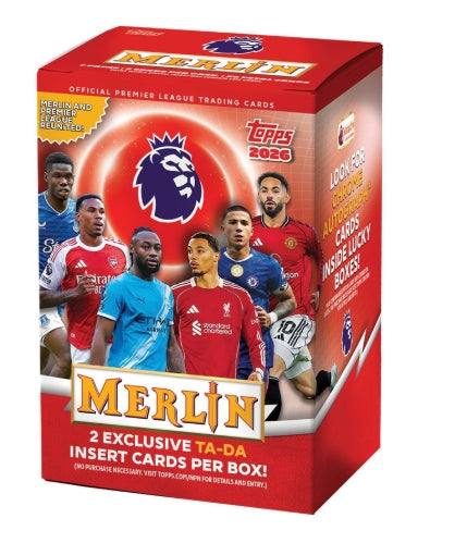 2025/26 Topps Merlin English Premier League Soccer Blaster Box