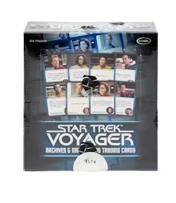 2026 Rittenhouse Star Trek Voyager Archives and Inscriptions Hobby Box
