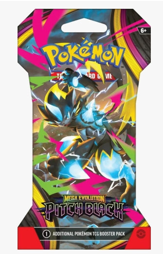 Pokemon TCG: Mega Evolution - Pitch Black Sleeved Booster Pack (SALE)