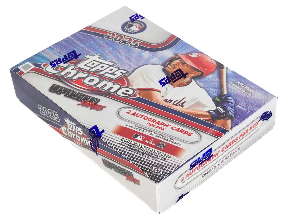 2025 Topps Chrome Update Series Baseball Breaker Delight Box