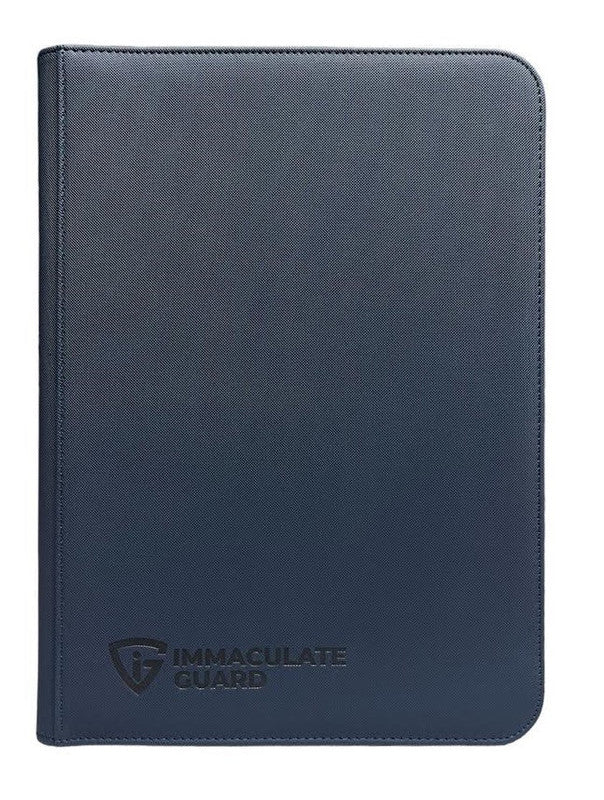 Immaculate Guard TOPLOADER 9 Pocket PU Leather Zipper Binder (Red) Immaculate Guard TOPLOADER 9 Pocket PU Leather Zipper Binder (Red)