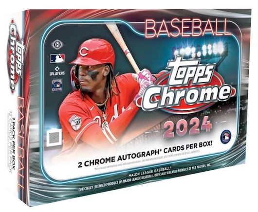 2024 Topps Chrome Baseball Breaker Delight Hobby Box