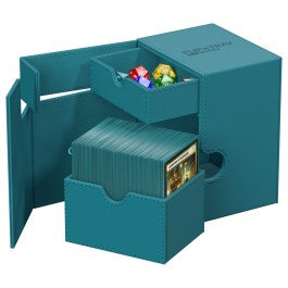 Ultimate Guard : Flip N Tray Xenoskin 133+ Deckbox - Petrol