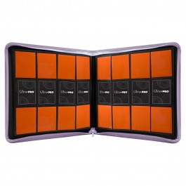 Ultra Pro Zippered PRO Binder 12 Pocket Purple