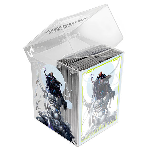 Ultra Pro 100+ Deck Box with 100ct Sleeves - Magic: the Gathering Edge of Eternities Tezzeret, Cruel Captain