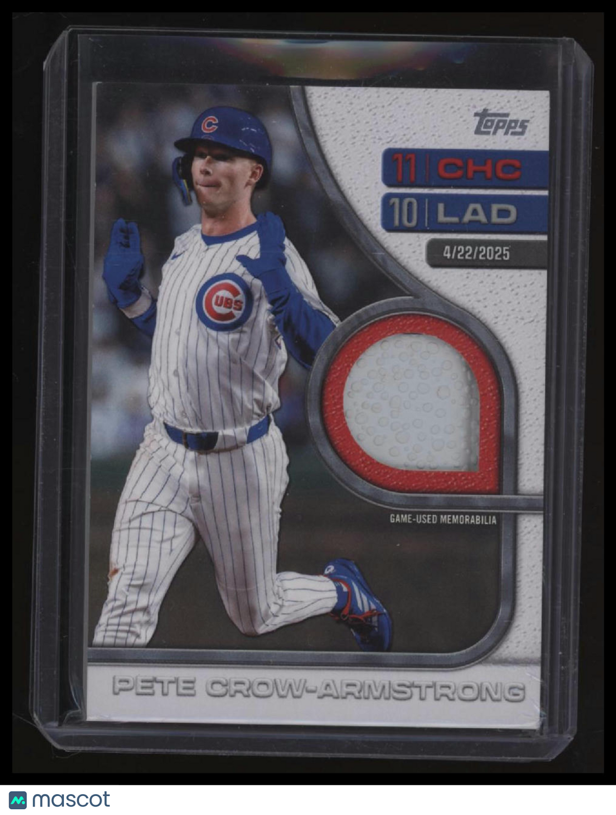2026 Topps Pete Crow-Armstrong Rounding the Bases Relics