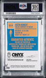 2022 Onyx Premium Autographs Justin Herbert Autographs-Silver Foil PSA 10