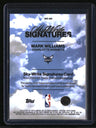 2025-26 Topps Chrome Sapphire Mark Williams Sky-Write Signatures Orange #/25