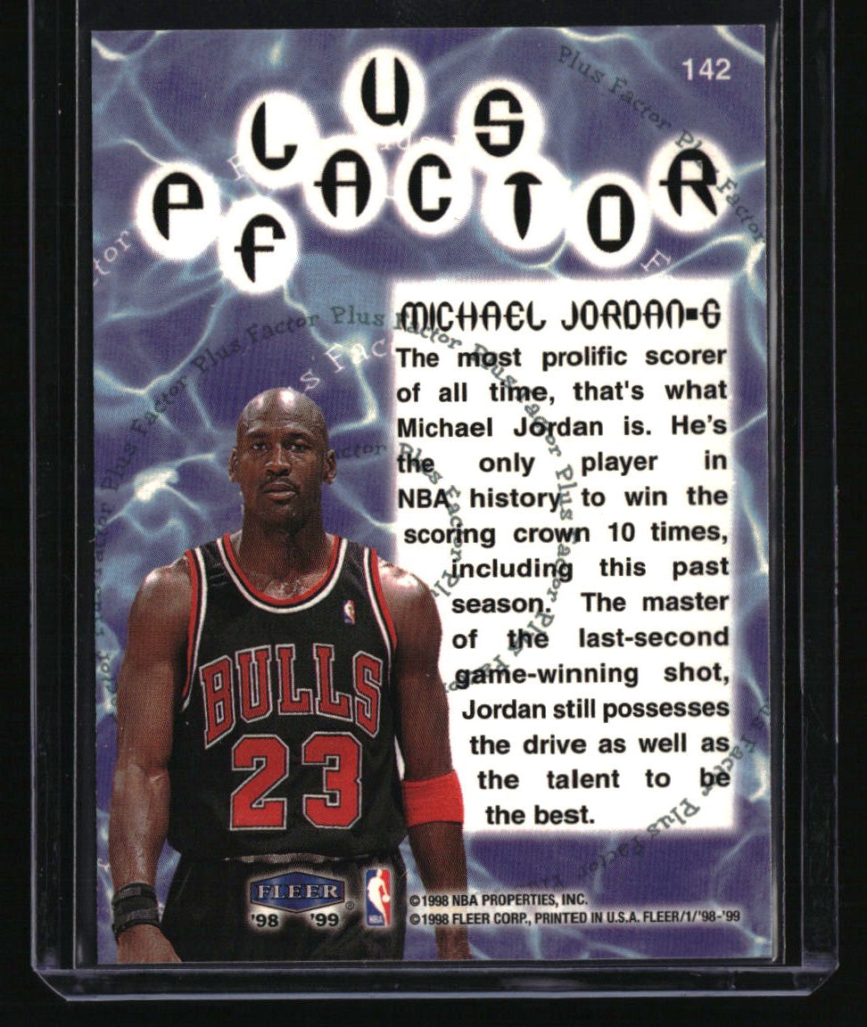 1998-99 Fleer Tradition Michael Jordan