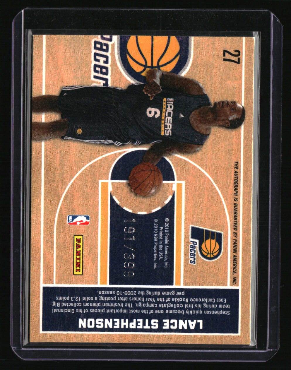 2010-11 Panini Threads Lance Stephenson #/399