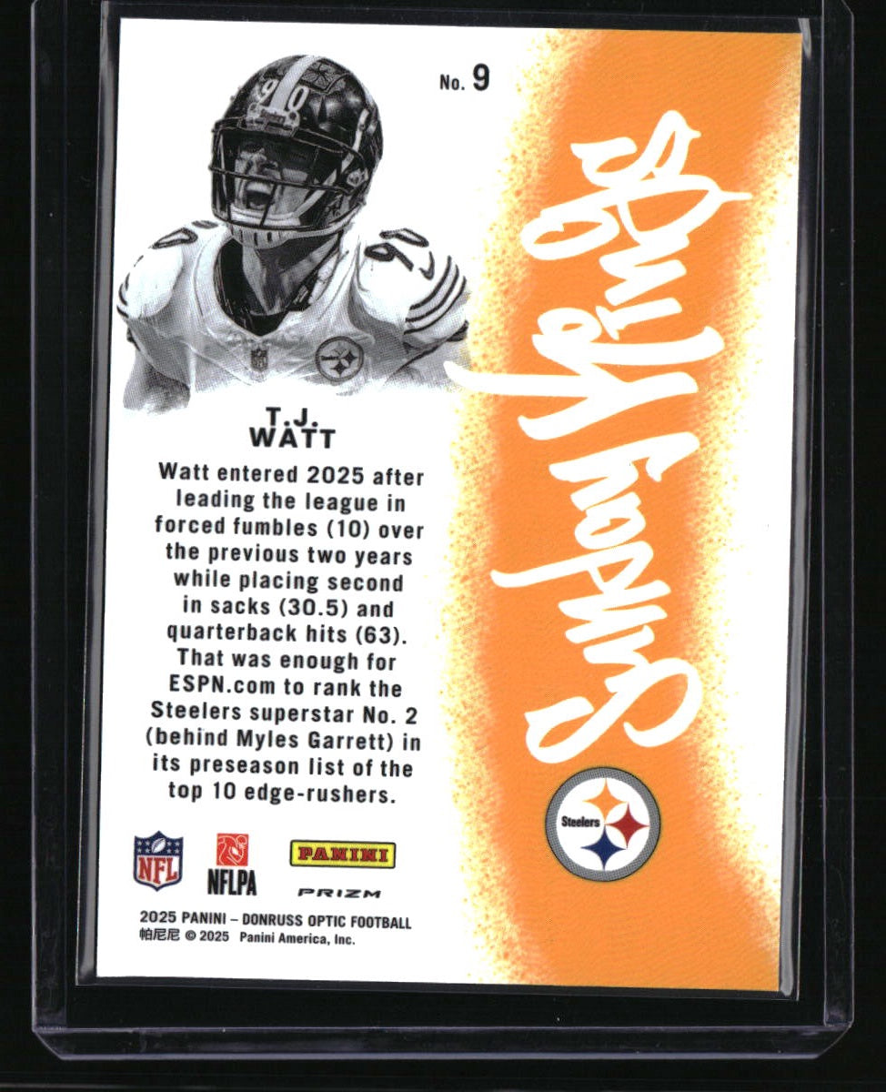2025 Donruss Optic T.J. Watt Sunday Kings