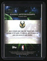 2025-26 Topps Chrome Cosmic Giannis Antetokounmpo Planetary Pursuit Sun