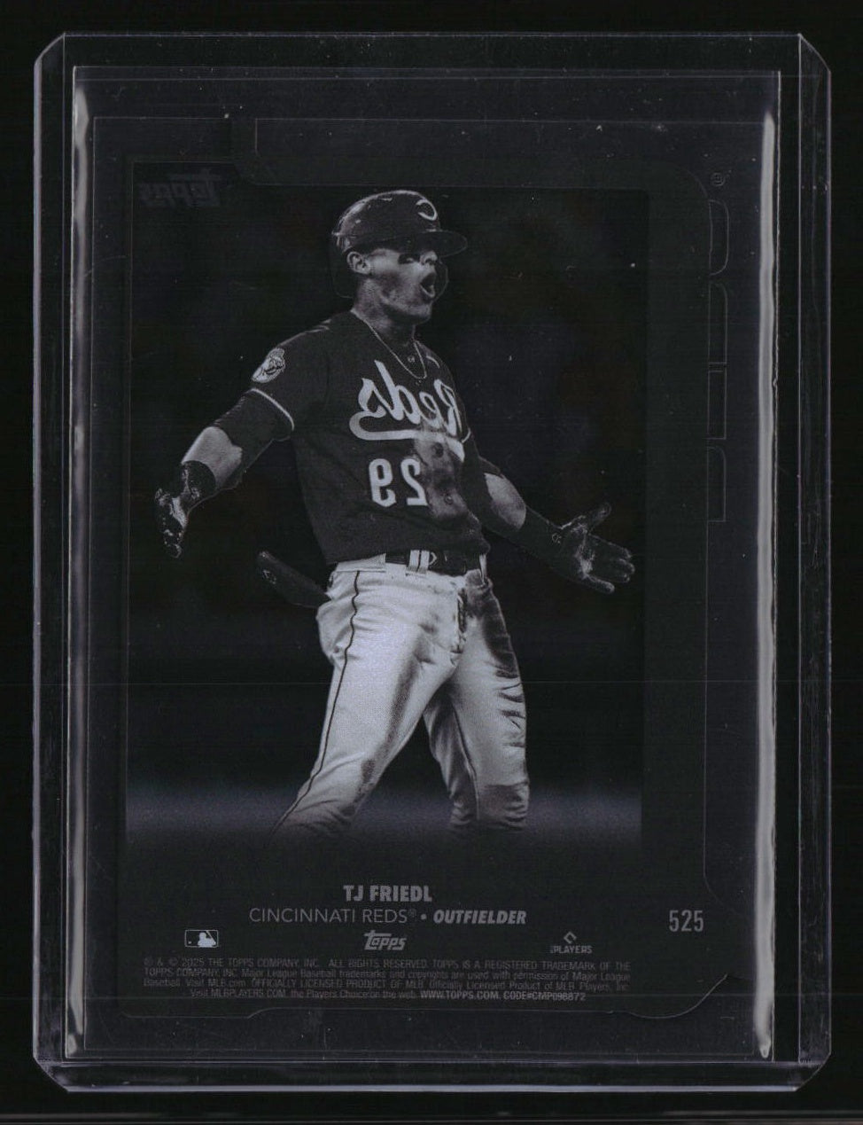 2025 Topps Tj Friedl Clear #/10