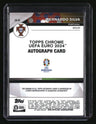 2024 Topps Chrome Sapphire Edition UEFA EURO Bernardo Silva Chrome Auto Red #/5