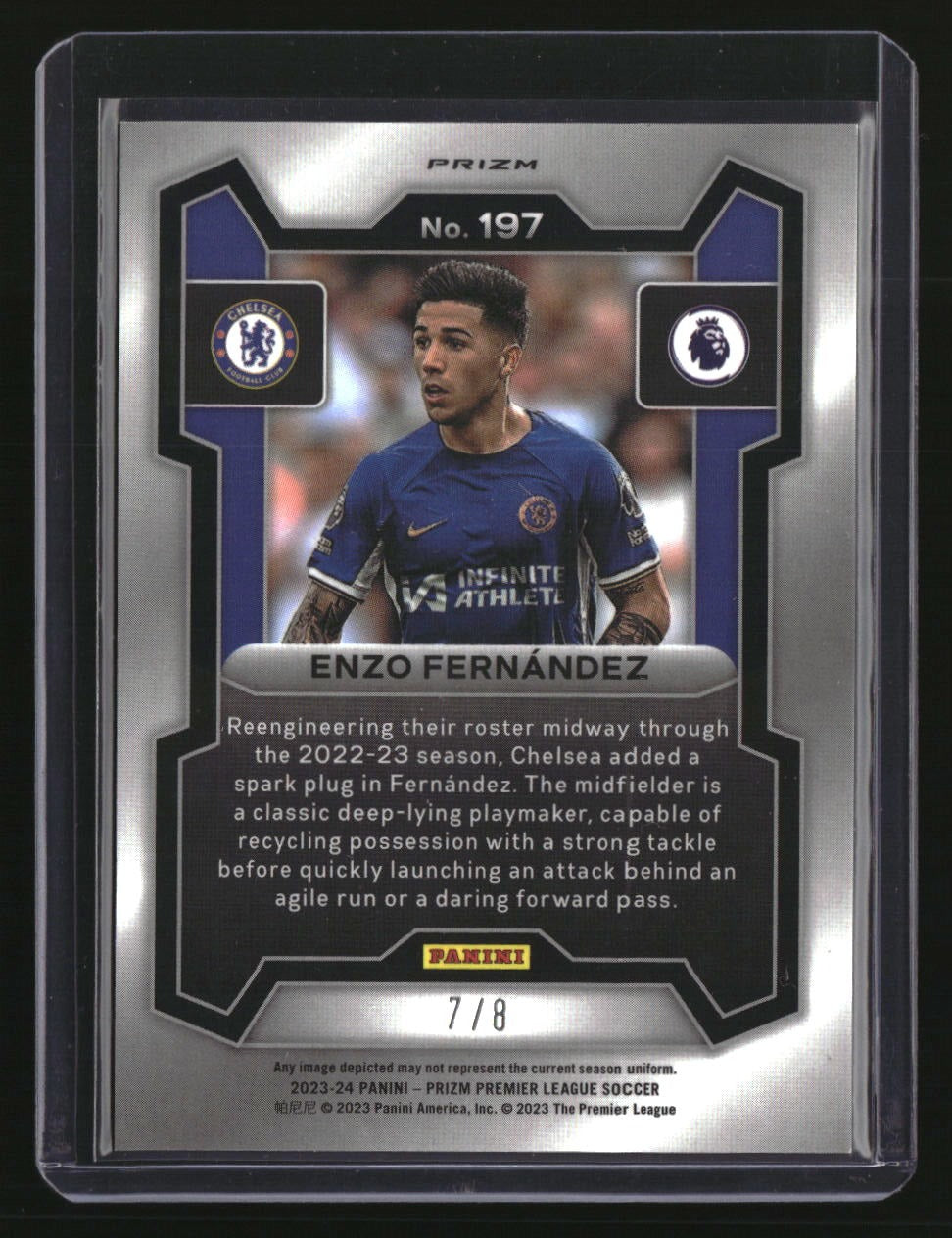 2023-24 Panini Prizm Premier League Enzo Fernandez Lucky Envelopes #/8