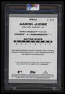 2026 Topps Aaron Judge Rounding the Bases Relics Orange #/25
