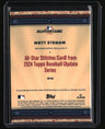 2024 Topps Update Matt Strahm All-Star Stitches Relics Black #/199