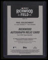 2025 Topps Paul Goldschmidt Rickwood Autograph Relics #/50