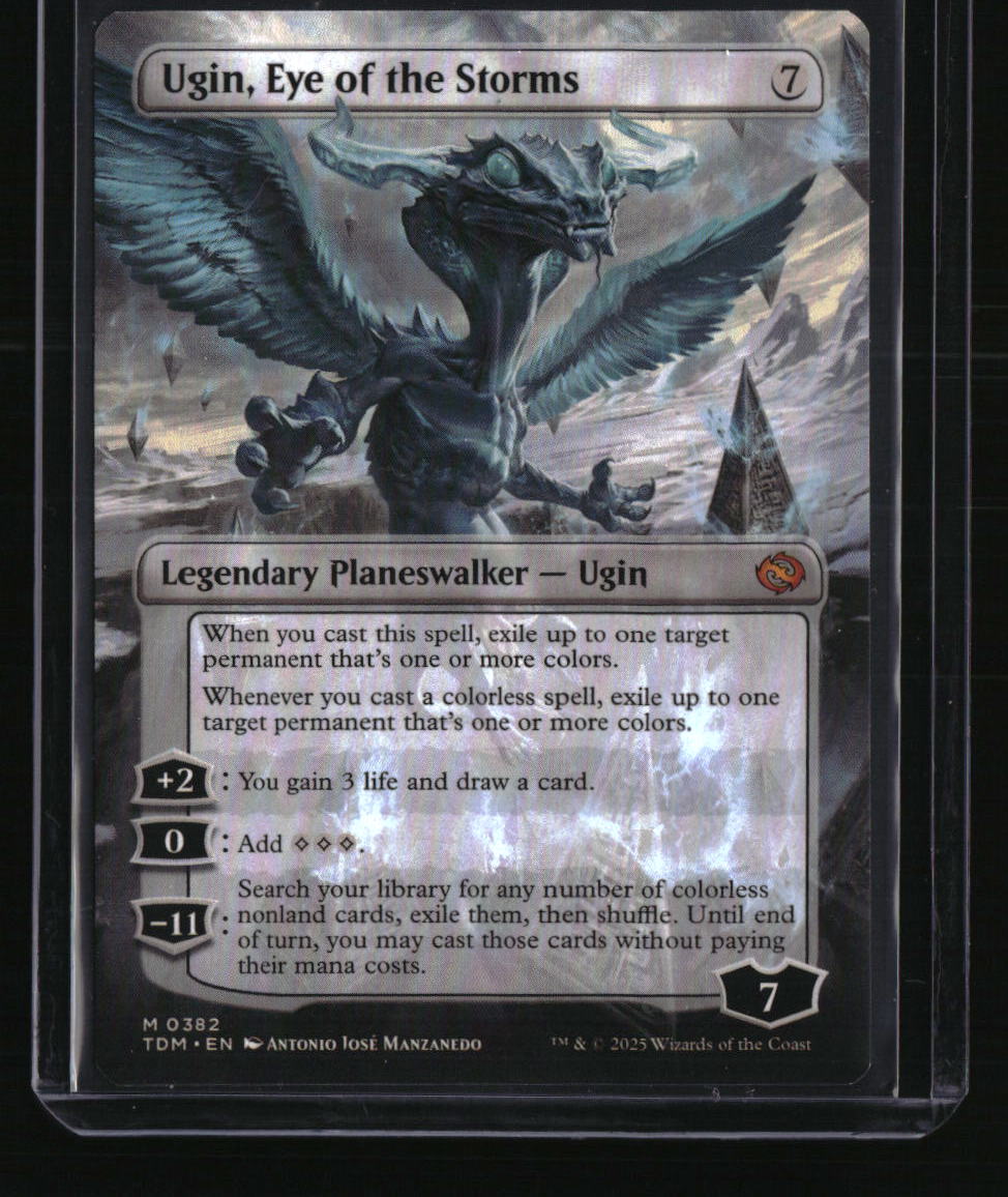 Tarkir: Dragonstorm Ugin, Eye of the Storms (Borderless)