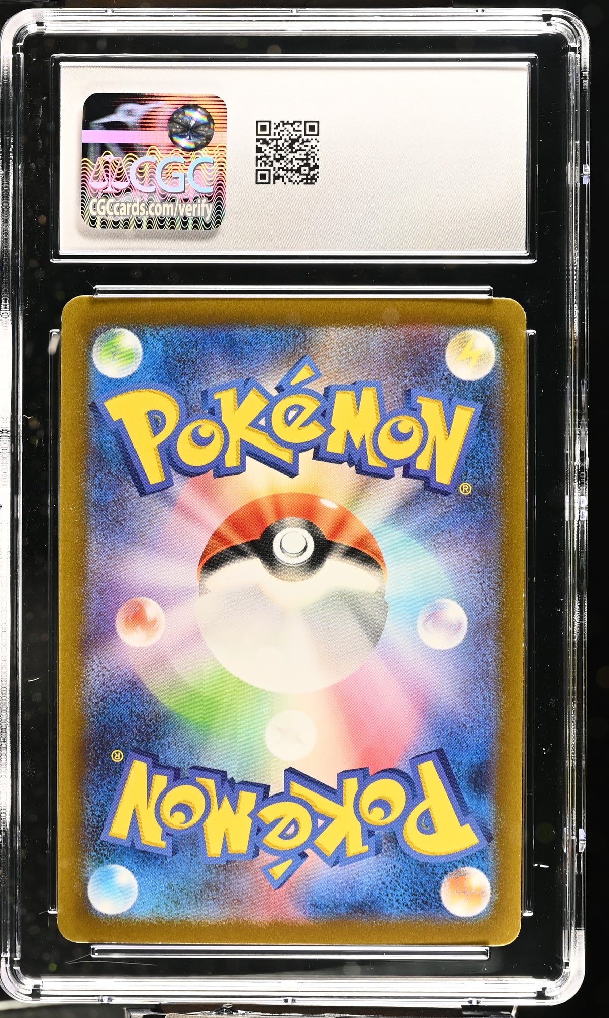2023 Ruler of the Black Flame Tyranitar ex CGC 8