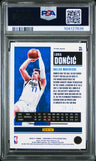 2020 Panini Contenders Optic Luka Doncic Blue PSA 10