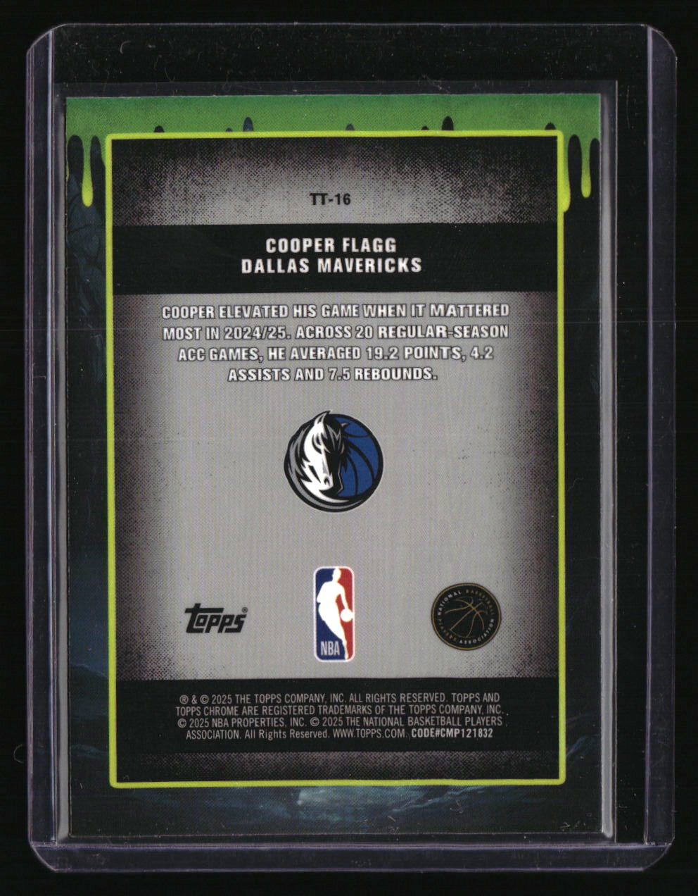 2025-26 Topps Chrome Cooper Flagg Tall Tales