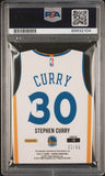 2016 Panini Threads Team Threads Die-Cut Stephen Curry D/C-Auto. PSA 10