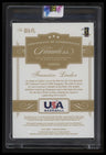 2018 Panini Flawless Francisco Lindor USA Signatures Emerald #/3