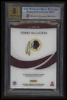 2019 Immaculate Collection Rookie Signature Patches Terry McLaurin/99 BGS 9.0