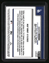 2025 Topps Chrome Update Dalton Rushing Black RayWave Refractors #/10