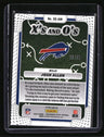 2024 Panini Contenders Optic Josh Allen Xs and Os Blue #/99
